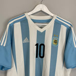 Shop 2015/16 ARGENTINA MESSI #10 HOME SHIRT (XL) ADIDAS, classic football shirts, vintage football shirts & retro soccer jerseys at Cult Kits