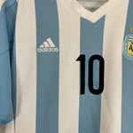 Shop 2015/16 ARGENTINA MESSI #10 HOME SHIRT (XL) ADIDAS, classic football shirts, vintage football shirts & retro soccer jerseys at Cult Kits