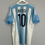 Shop 2015/16 ARGENTINA MESSI #10 HOME SHIRT (XL) ADIDAS, classic football shirts, vintage football shirts & retro soccer jerseys at Cult Kits