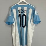 Shop 2015/16 ARGENTINA MESSI #10 HOME SHIRT (XL) ADIDAS, classic football shirts, vintage football shirts & retro soccer jerseys at Cult Kits