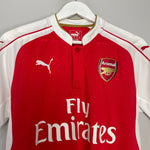 Shop 2015/16 ARSENAL ARTETA #8 HOME SHIRT (M) PUMA, classic football shirts, vintage football shirts & retro soccer jerseys at Cult Kits