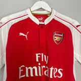 Shop 2015/16 ARSENAL ARTETA #8 HOME SHIRT (M) PUMA, classic football shirts, vintage football shirts & retro soccer jerseys at Cult Kits
