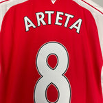 Shop 2015/16 ARSENAL ARTETA #8 HOME SHIRT (M) PUMA, classic football shirts, vintage football shirts & retro soccer jerseys at Cult Kits
