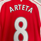 Shop 2015/16 ARSENAL ARTETA #8 HOME SHIRT (M) PUMA, classic football shirts, vintage football shirts & retro soccer jerseys at Cult Kits