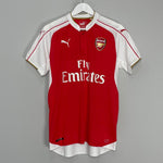 Shop 2015/16 ARSENAL ARTETA #8 HOME SHIRT (M) PUMA, classic football shirts, vintage football shirts & retro soccer jerseys at Cult Kits