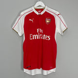 Shop 2015/16 ARSENAL ARTETA #8 HOME SHIRT (M) PUMA, classic football shirts, vintage football shirts & retro soccer jerseys at Cult Kits