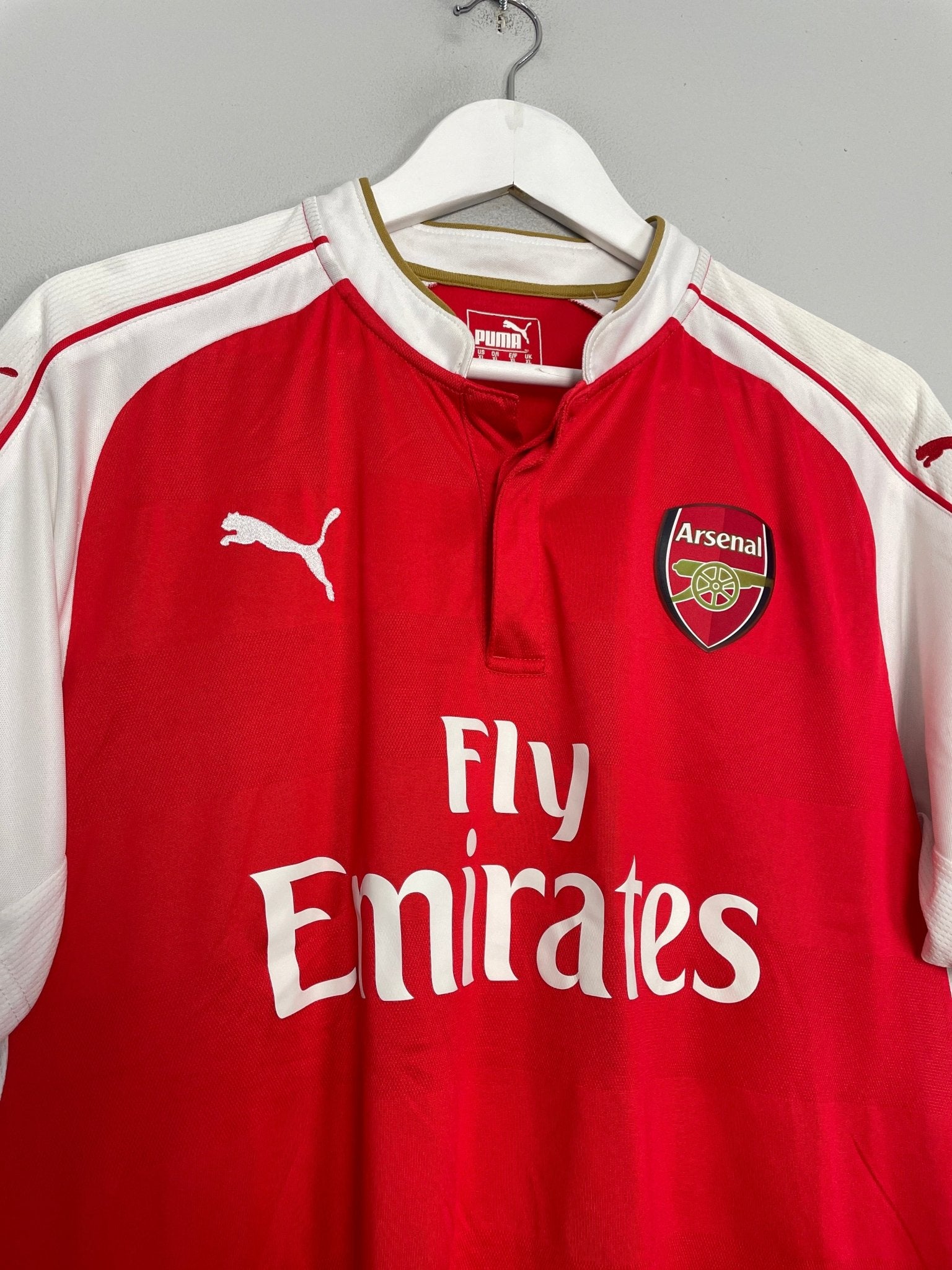 Shop 2015/16 ARSENAL ARTETA #8 HOME SHIRT (XL) PUMA, classic football shirts, vintage football shirts & retro soccer jerseys at Cult Kits