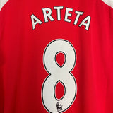 Shop 2015/16 ARSENAL ARTETA #8 HOME SHIRT (XL) PUMA, classic football shirts, vintage football shirts & retro soccer jerseys at Cult Kits