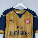 Shop 2015/16 ARSENAL CAZORLA #19 AWAY SHIRT (L) PUMA, classic football shirts, vintage football shirts & retro soccer jerseys at Cult Kits