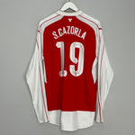 Shop 2015/16 ARSENAL CAZORLA #19 L/S HOME SHIRT (XL) PUMA, classic football shirts, vintage football shirts & retro soccer jerseys at Cult Kits