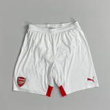 Shop 2015/16 ARSENAL HOME SHORTS (L) PUMA, classic football shirts, vintage football shirts & retro soccer jerseys at Cult Kits