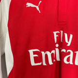 Shop 2015/16 ARSENAL L/S HOME SHIRT (M) PUMA, classic football shirts, vintage football shirts & retro soccer jerseys at Cult Kits