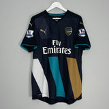 Shop 2015/16 ARSENAL MERTESACKER #4 THIRD SHIRT (XL) PUMA, classic football shirts, vintage football shirts & retro soccer jerseys at Cult Kits