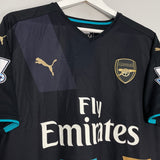 Shop 2015/16 ARSENAL MERTESACKER #4 THIRD SHIRT (XL) PUMA, classic football shirts, vintage football shirts & retro soccer jerseys at Cult Kits