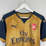 Shop 2015/16 ARSENAL OZIL #11 AWAY SHIRT (M) PUMA, classic football shirts, vintage football shirts & retro soccer jerseys at Cult Kits