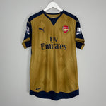 Shop 2015/16 ARSENAL OZIL #11 AWAY SHIRT (XL) PUMA, classic football shirts, vintage football shirts & retro soccer jerseys at Cult Kits