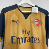 Shop 2015/16 ARSENAL OZIL #11 *BNWT* AWAY SHIRT (M) PUMA, classic football shirts, vintage football shirts & retro soccer jerseys at Cult Kits