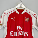 Shop 2015/16 ARSENAL OZIL #11 HOME SHIRT (S) PUMA, classic football shirts, vintage football shirts & retro soccer jerseys at Cult Kits