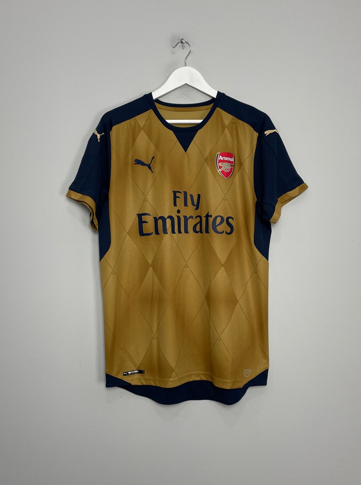 Shop 2015/16 ARSENAL S.CAZORLA #19 AWAY SHIRT (L) PUMA, classic football shirts, vintage football shirts & retro soccer jerseys at Cult Kits