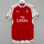 Shop 2015/16 ARSENAL S.CAZORLA #19 HOME SHIRT (L) PUMA, classic football shirts, vintage football shirts & retro soccer jerseys at Cult Kits