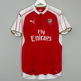 Shop 2015/16 ARSENAL S.CAZORLA #19 HOME SHIRT (L) PUMA, classic football shirts, vintage football shirts & retro soccer jerseys at Cult Kits