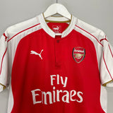 Shop 2015/16 ARSENAL S.CAZORLA #19 HOME SHIRT (L) PUMA, classic football shirts, vintage football shirts & retro soccer jerseys at Cult Kits
