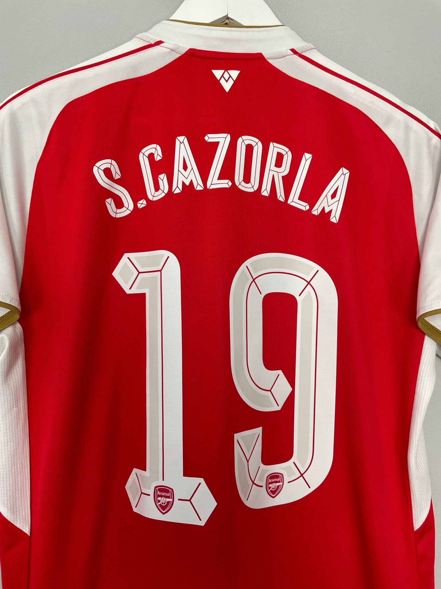 Shop 2015/16 ARSENAL S.CAZORLA #19 HOME SHIRT (L) PUMA, classic football shirts, vintage football shirts & retro soccer jerseys at Cult Kits