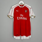 Shop 2015/16 ARSENAL S.CAZORLA #19 HOME SHIRT (XL) PUMA, classic football shirts, vintage football shirts & retro soccer jerseys at Cult Kits
