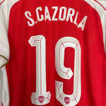 Shop 2015/16 ARSENAL S.CAZORLA #19 HOME SHIRT (XL) PUMA, classic football shirts, vintage football shirts & retro soccer jerseys at Cult Kits