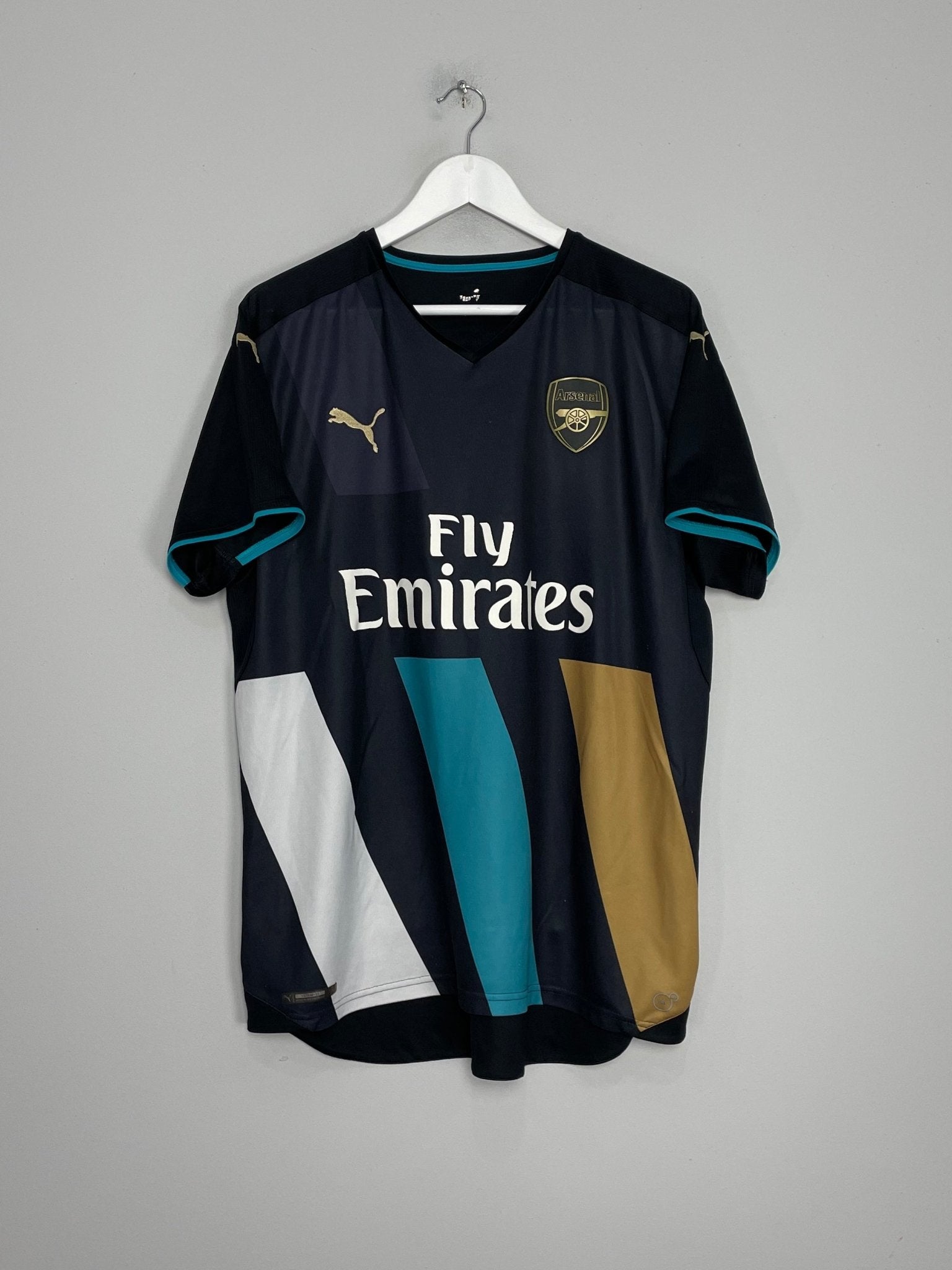 Shop 2015/16 ARSENAL S.CAZORLA #19 THIRD SHIRT (L) PUMA, classic football shirts, vintage football shirts & retro soccer jerseys at Cult Kits
