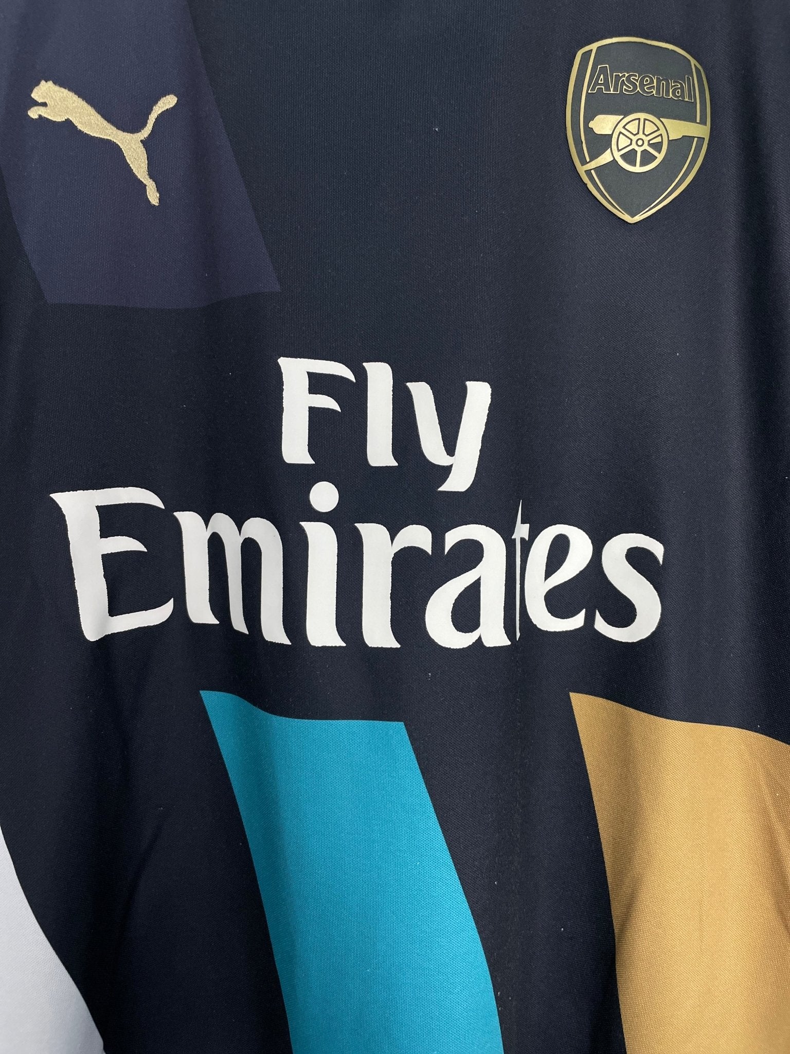 Shop 2015/16 ARSENAL S.CAZORLA #19 THIRD SHIRT (L) PUMA, classic football shirts, vintage football shirts & retro soccer jerseys at Cult Kits