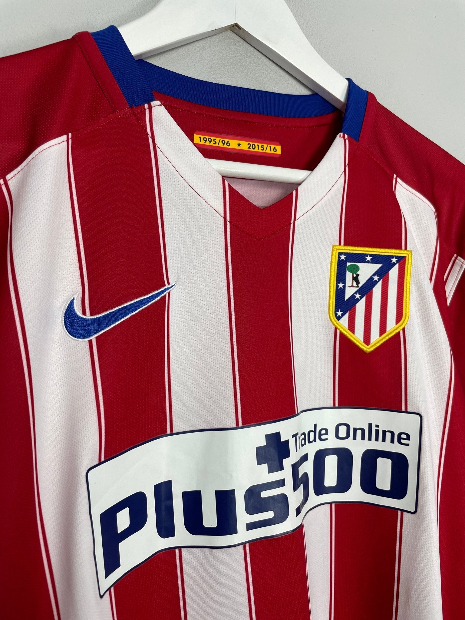 Shop 2015/16 ATLETICO MADRID TORRES #9 HOME SHIRT (L) NIKE, classic football shirts, vintage football shirts & retro soccer jerseys at Cult Kits