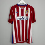 Shop 2015/16 ATLETICO MADRID TORRES #9 HOME SHIRT (L) NIKE, classic football shirts, vintage football shirts & retro soccer jerseys at Cult Kits