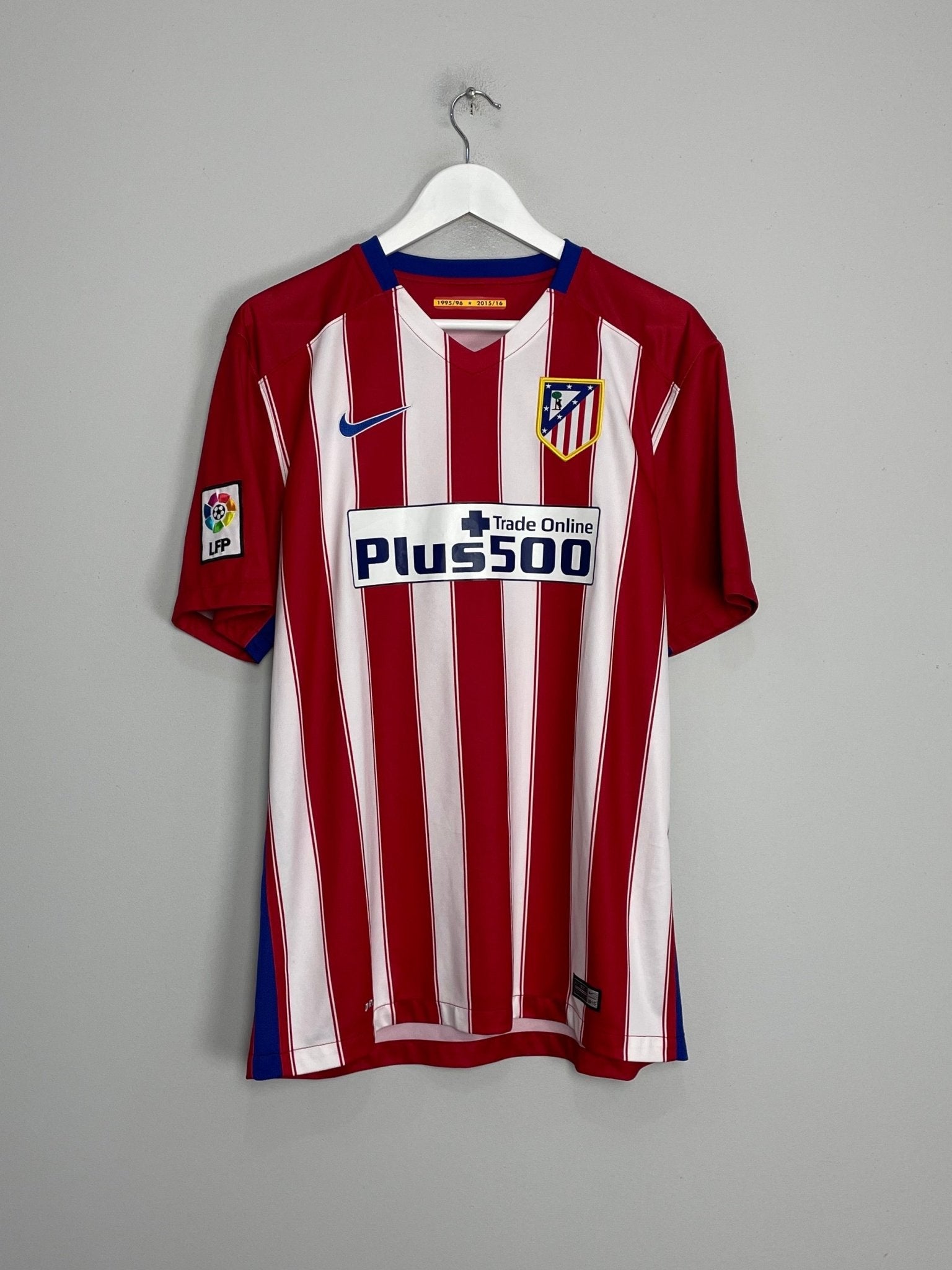 Shop 2015/16 ATLETICO MADRID TORRES #9 HOME SHIRT (L) NIKE, classic football shirts, vintage football shirts & retro soccer jerseys at Cult Kits