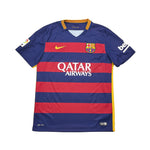 Buy 2015/16 Barcelona A.Iniesta 6 Home Shirt (M) Nike ~ Free worldwide shipping available ~ Authentic Vintage Football Shirts from Cult Kits