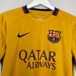 Shop 2015/16 BARCELONA AWAY SHIRT (S) NIKE, classic football shirts, vintage football shirts & retro soccer jerseys at Cult Kits