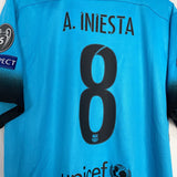 Shop 2015/16 BARCELONA INIESTA #8 *BNWT* C/L THIRD SHIRT (XL) NIKE, classic football shirts, vintage football shirts & retro soccer jerseys at Cult Kits