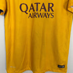 Shop 2015/16 BARCELONA MESSI #10 AWAY SHIRT (M) NIKE, classic football shirts, vintage football shirts & retro soccer jerseys at Cult Kits