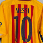 2015/16 BARCELONA MESSI 10 AWAY SHIRT (XL) NIKE - Cult Kits - XL - Buy Vintage Football Shirts, Authentic Retro Football Shirts For Sale, Classic Football Shirts & Soccer Jersey