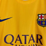 2015/16 BARCELONA MESSI 10 AWAY SHIRT (XL) NIKE - Cult Kits - XL - Buy Vintage Football Shirts, Authentic Retro Football Shirts For Sale, Classic Football Shirts & Soccer Jersey