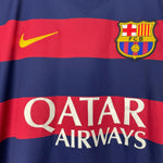 Shop 2015/16 BARCELONA MESSI #10 HOME SHIRT (S) NIKE, classic football shirts, vintage football shirts & retro soccer jerseys at Cult Kits