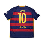 Buy 2015/16 Barcelona Messi 10 Home Shirt (XL) Nike ~ Free worldwide shipping ~ Authentic Vintage Football Shirts from Cult Kits