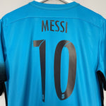 Shop 2015/16 BARCELONA MESSI #10 THIRD SHIRT (L) NIKE, classic football shirts, vintage football shirts & retro soccer jerseys at Cult Kits