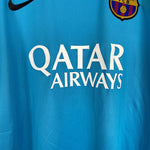 Shop 2015/16 BARCELONA MESSI #10 THIRD SHIRT (L) NIKE, classic football shirts, vintage football shirts & retro soccer jerseys at Cult Kits