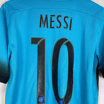 Shop 2015/16 BARCELONA MESSI #10 THIRD SHIRT (M) NIKE, classic football shirts, vintage football shirts & retro soccer jerseys at Cult Kits