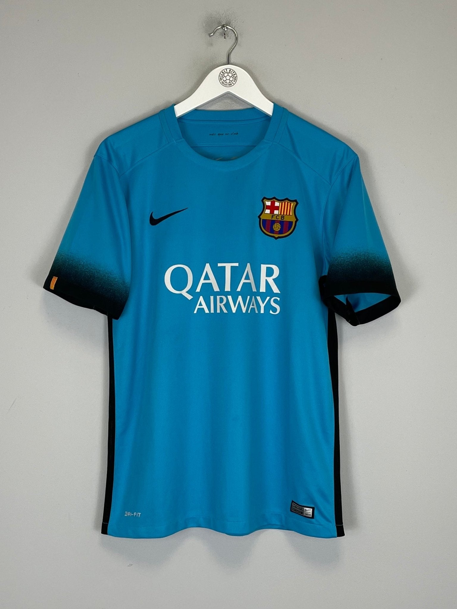 Shop 2015/16 BARCELONA MESSI #10 THIRD SHIRT (M) NIKE, classic football shirts, vintage football shirts & retro soccer jerseys at Cult Kits