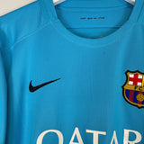 Shop 2015/16 BARCELONA MESSI #10 THIRD SHIRT (M) NIKE, classic football shirts, vintage football shirts & retro soccer jerseys at Cult Kits