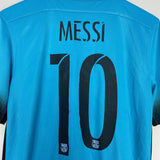 Shop 2015/16 BARCELONA MESSI #10 THIRD SHIRT (S) NIKE, classic football shirts, vintage football shirts & retro soccer jerseys at Cult Kits