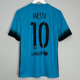 Shop 2015/16 BARCELONA MESSI #10 THIRD SHIRT (S) NIKE, classic football shirts, vintage football shirts & retro soccer jerseys at Cult Kits