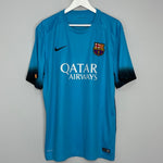 Shop 2015/16 BARCELONA MESSI #10 THIRD SHIRT (XL) NIKE, classic football shirts, vintage football shirts & retro soccer jerseys at Cult Kits